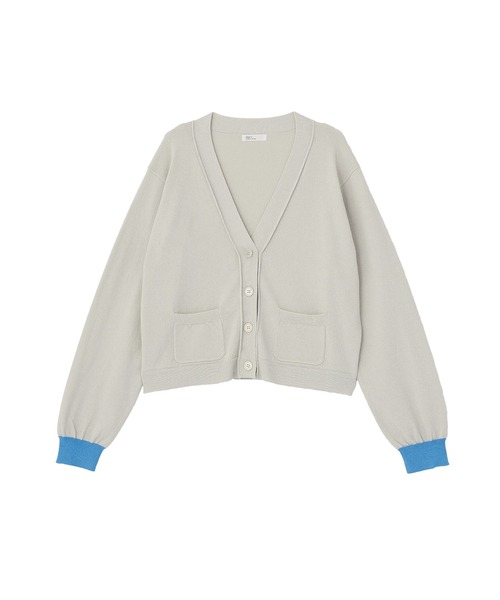 CRAFT STANDARD BOUTIQUE（クラフトスタンダードブティック）の「Ｖネックニットカーディガン（カーディガン/ボレロ・レディース・ブルー/ダークグレー/ピンク/ライトグレー・FREE）」の18枚目の写真