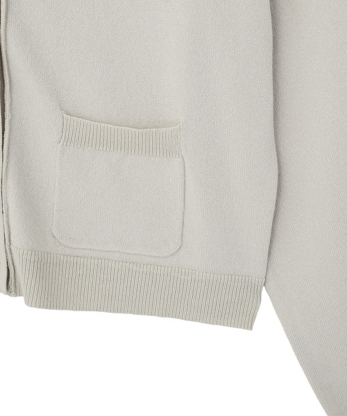 CRAFT STANDARD BOUTIQUE（クラフトスタンダードブティック）の「Ｖネックニットカーディガン（カーディガン/ボレロ・レディース・ブルー/ダークグレー/ピンク/ライトグレー・FREE）」の22枚目の写真