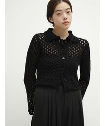 Low gauge knit cardigan