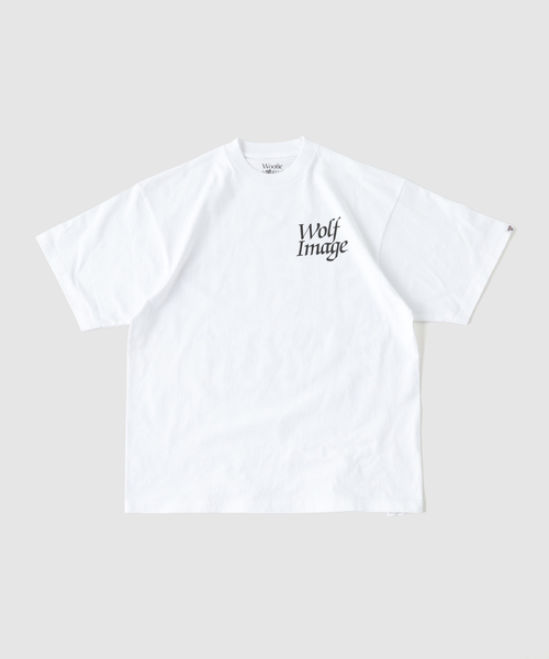WISM（ウィズム）の「Woofietokyo / ウーフィトウキョウ Power Wolf Tee（Tシャツ/カットソー・メンズ・ライトグレー/ホワイト・MEDIUM/LARGE）」の2枚目の写真
