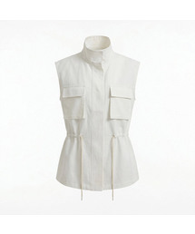 Out Pocket String Vest (3colors)