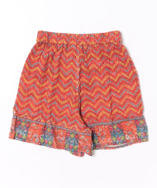 チャイハネ(チャイハネ)の「【チャイハネ】レプシースショートパンツ(その他パンツ・レディース・オレンジ/ホワイト/ブルー・FREE)」の5枚目の写真