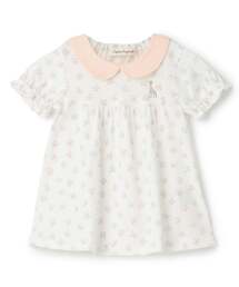 Sophie la girafe（ソフィーラジラフ）の「花柄プリント半袖Tシャツ【日本製】（Tシャツ/カットソー）」