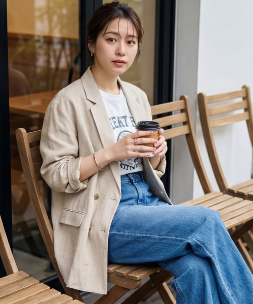STYLE DELI(スタイルデリ)の「【DELI by】バンブーモチーフ・オープンバングル(バングル/リストバンド・レディース・ゴールド/シルバー・FREE)」の3枚目の写真