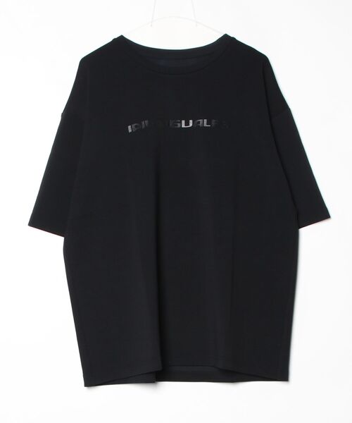 1 piu 1 uguale 3（ウノピゥウノウグァーレトレ）の「S/S CREW（Tシャツ/カットソー・メンズ・グレイッシュベージュ/ブラック/トップグレー・Ⅳ/Ⅲ/Ⅵ）」の7枚目の写真