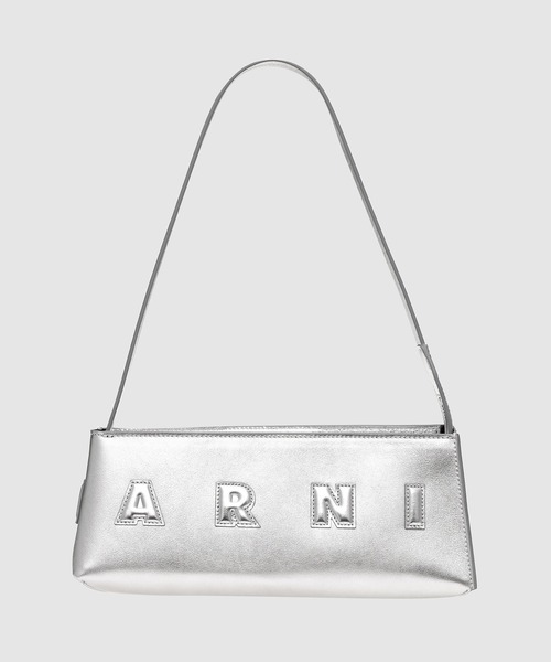 MARNI(マルニ)の「MUSEO HOBO / シルバーバッグ(ショルダーバッグ・レディース・シルバー・ONE SIZE)」の1枚目の写真