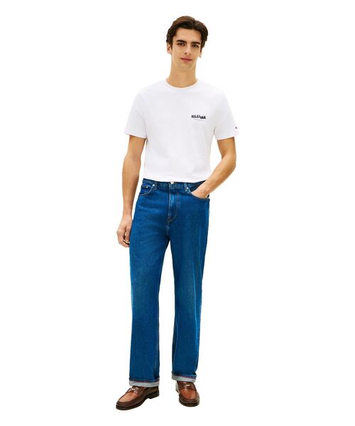 TOMMY HILFIGER(トミーヒルフィガー)の「フォトプリントヒルフィガーTシャツ(Tシャツ/カットソー・メンズ・ホワイト/マルチ・X-LARGE/MEDIUM/LARGE/SMALL)」の3枚目の写真