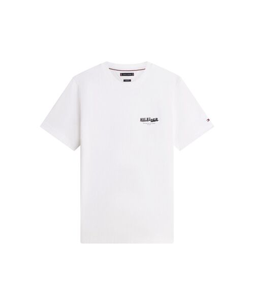 TOMMY HILFIGER(トミーヒルフィガー)の「フォトプリントヒルフィガーTシャツ(Tシャツ/カットソー・メンズ・ホワイト/マルチ・X-LARGE/MEDIUM/LARGE/SMALL)」の5枚目の写真