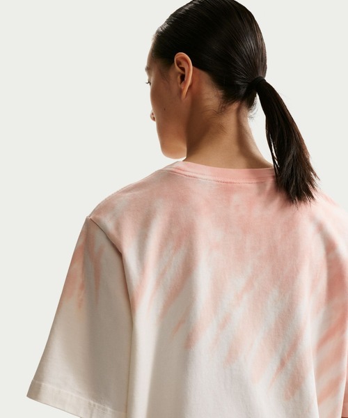 NIKE（ナイキ）の「ナイキ NIKE ナイキ   NSW プール パーティ S/S Tシャツ（Tシャツ/カットソー・レディース・ピンク/ライトグリーン・S/M/L/XL）」の8枚目の写真