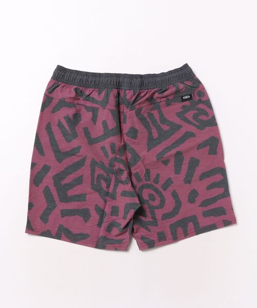 rip curl（リップカール）の「【RIPCURL/リップカール】ボードショーツ　ハイブリッドショーツ　水陸両用　ウエストゴム　速乾　レトロサーフトランクス・バギーショーツ(水着)（水着・メンズ・ブルー系その他/プラム・MEDIUM/LARGE/SMALL）」の3枚目の写真