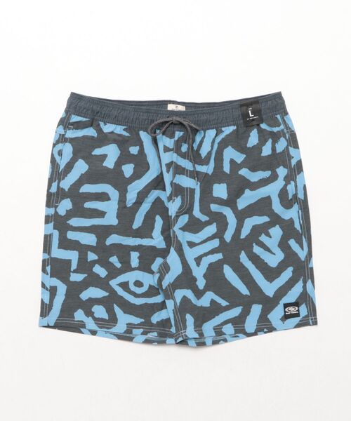 rip curl（リップカール）の「【RIPCURL/リップカール】ボードショーツ　ハイブリッドショーツ　水陸両用　ウエストゴム　速乾　レトロサーフトランクス・バギーショーツ(水着)（水着・メンズ・ブルー系その他/プラム・MEDIUM/LARGE/SMALL）」の4枚目の写真