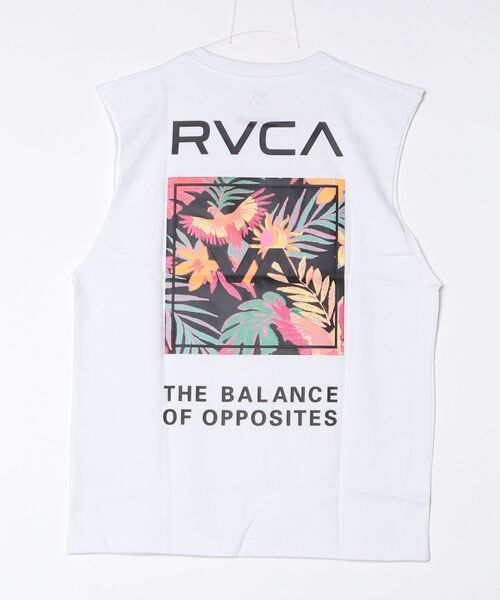 RVCA（ルーカ）の「ルーカ RVCA アウトドアカジュアル 半袖Tシャツ PARADICE TT（Tシャツ/カットソー・メンズ・ホワイト/ブラック・M/L）」の3枚目の写真