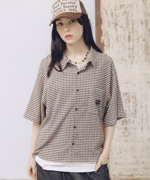 THRASHER（スラッシャー）の「THRASHER×MSG 別注 サッカーミニチェックシャツ（シャツ/ブラウス）」