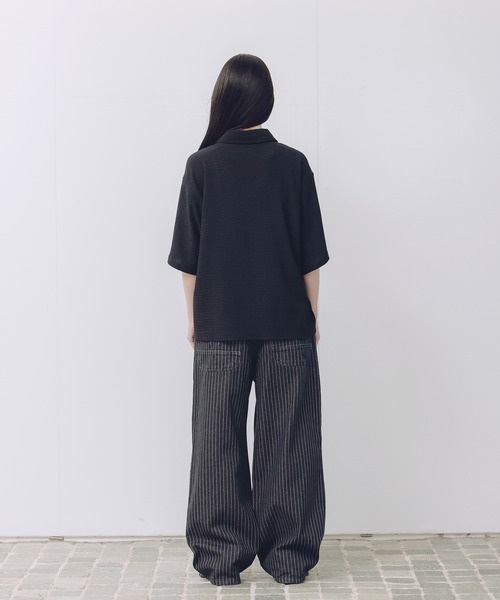 THRASHER(スラッシャー)の「THRASHER×MSG 別注 サッカーミニチェックシャツ(シャツ/ブラウス・メンズ・ベージュ/ホワイト/グリーン/ブラック・S/M/L/XL)」の20枚目の写真
