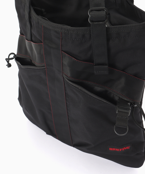 BRIEFING（ブリーフィング）の「BRIEFING / ブリーフィング TYPE I FLYER TOTE（トートバッグ・メンズ・ブラック・FREE）」の3枚目の写真