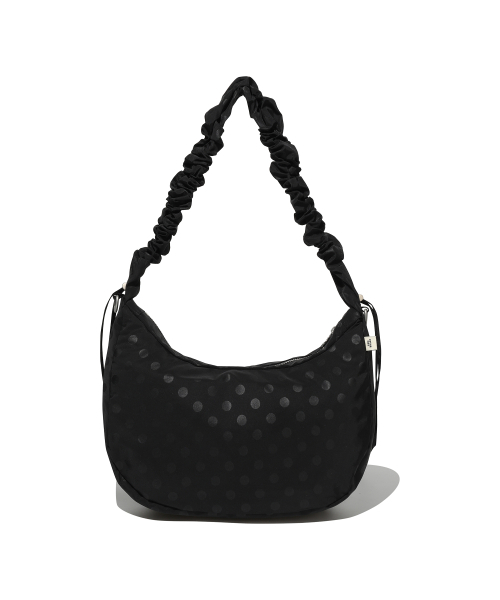 COVERNAT WOMAN（カバーナットウーマン）の「クローバーハートシャーリングミディアムナイロンホーボーバッグ Black dot（ショルダーバッグ・レディース・その他・FREE）」の9枚目の写真