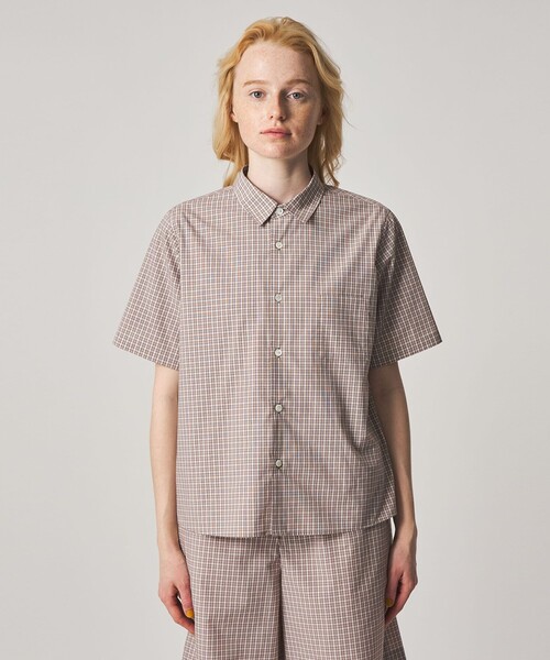 Steven Alan(スティーブンアラン)の「<Steven Alan>チェック ショートスリーブ シャツ(シャツ/ブラウス・レディース・ブラック/ベージュ・S/M)」の10枚目の写真
