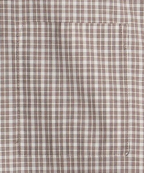 Steven Alan(スティーブンアラン)の「<Steven Alan>チェック ショートスリーブ シャツ(シャツ/ブラウス・レディース・ブラック/ベージュ・S/M)」の17枚目の写真