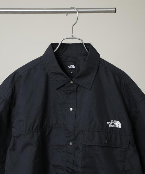 THE NORTH FACE(ザノースフェイス)の「THE NORTH FACE/S/S Nupste Shirt(シャツ/ブラウス・メンズ・グレー/アイボリー/ブラック・M/L)」の4枚目の写真