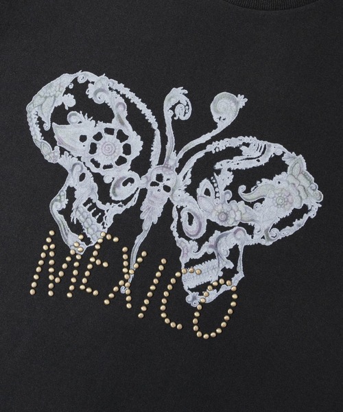 JACKROSE(ジャックローズ)の「JE STUDS PRINT TEE(Tシャツ/カットソー・メンズ・ナチュラル/ブラック/オートミール・M/L/XL)」の11枚目の写真