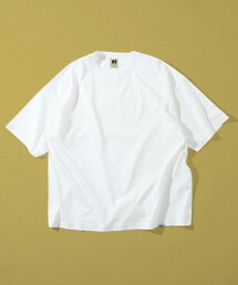限定展開 RUSSELL ATHLETIC×FREAK'S STORE ラッセル アスレチック 別注 プレミアム ワイド クルーネック Tシャツ カットソー 半袖 シルケット