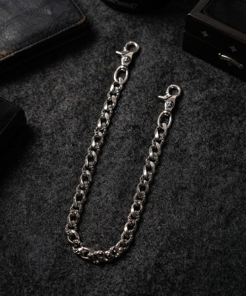 GALLIS ADDICTION(ガリスアディクション)の「GA Classic Wallet Chain(ウォレットチェーン・メンズ・アンティークシルバー・FREE)」の3枚目の写真
