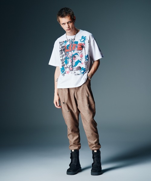 glamb(グラム)の「Tweed Jogger Pants / ツイードジョガーパンツ(その他パンツ・メンズ・グレー/ブラウン・S/M/L)」の15枚目の写真