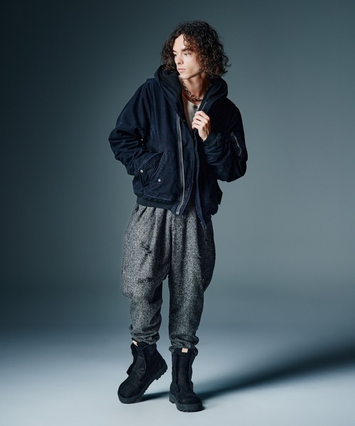 glamb(グラム)の「Tweed Jogger Pants / ツイードジョガーパンツ(その他パンツ・メンズ・グレー/ブラウン・S/M/L)」の6枚目の写真