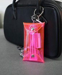 Kotoe（コトエ）の「【UNISEX】 カラビナ付き クリアポーチ（コインケース）」