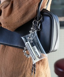 Kotoe（コトエ）の「【UNISEX】 カラビナ付き クリアポーチ（コインケース）」
