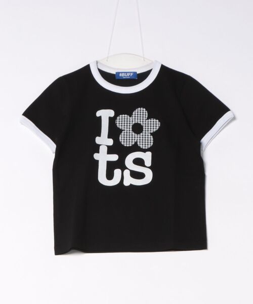 a.p.o.v.(エーピーオービー)の「a.p.o.v. クロップド丈ギンガムチェック柄フラワーワッペンY2KプリントリンガーTシャツ(レディース)(Tシャツ/カットソー・レディース・ブラック/グレー/ホワイト・ONESIZE)」の10枚目の写真