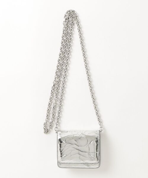 Maison Margiela / メゾン マルジェラ：WALLET ON CHAIN SMALL：SA3UI0019-P5016[ANN]
