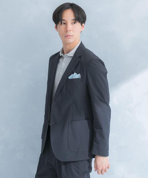 URBAN RESEARCH DOORS（アーバンリサーチドアーズ）の「LIFE STYLE TAILOR　シアサッカーストレッチジャケット（その他アウター・メンズ・ネイビー/グレー/ベージュ・X-LARGE/LARGE/SMALL/MEDIUM）」の8枚目の写真
