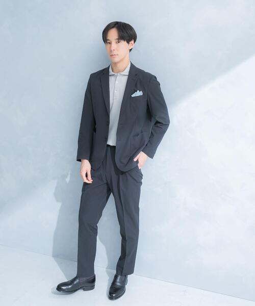 URBAN RESEARCH DOORS（アーバンリサーチドアーズ）の「LIFE STYLE TAILOR　シアサッカーストレッチジャケット（その他アウター・メンズ・ネイビー/グレー/ベージュ・X-LARGE/LARGE/SMALL/MEDIUM）」の10枚目の写真