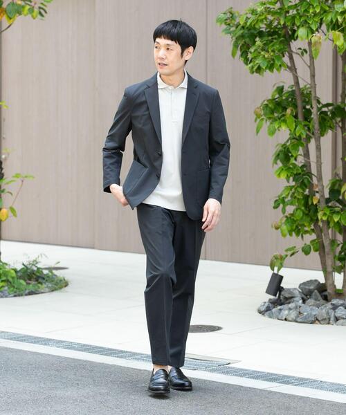 URBAN RESEARCH DOORS（アーバンリサーチドアーズ）の「LIFE STYLE TAILOR　シアサッカーストレッチジャケット（その他アウター・メンズ・ネイビー/グレー/ベージュ・X-LARGE/LARGE/SMALL/MEDIUM）」の12枚目の写真