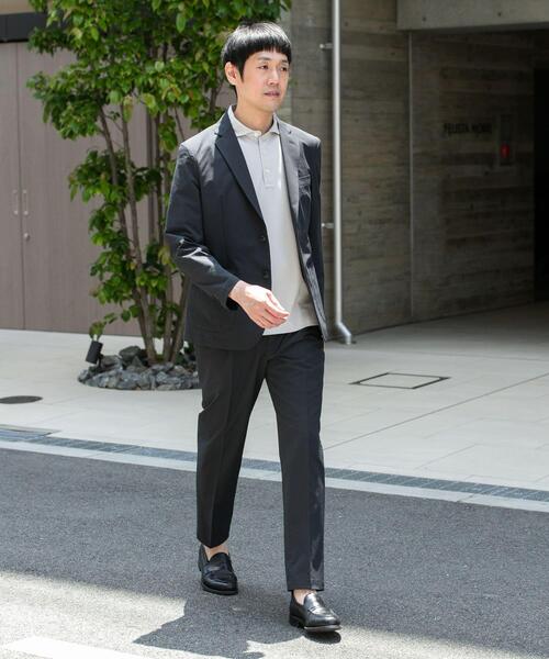 URBAN RESEARCH DOORS（アーバンリサーチドアーズ）の「LIFE STYLE TAILOR　シアサッカーストレッチジャケット（その他アウター・メンズ・ネイビー/グレー/ベージュ・X-LARGE/LARGE/SMALL/MEDIUM）」の13枚目の写真