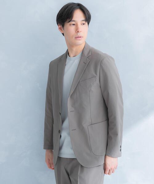 URBAN RESEARCH DOORS（アーバンリサーチドアーズ）の「LIFE STYLE TAILOR　シアサッカーストレッチジャケット（その他アウター・メンズ・ネイビー/グレー/ベージュ・X-LARGE/LARGE/SMALL/MEDIUM）」の22枚目の写真
