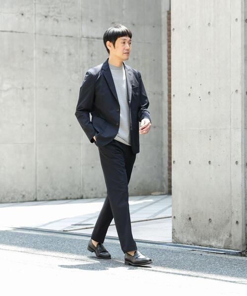 URBAN RESEARCH DOORS（アーバンリサーチドアーズ）の「LIFE STYLE TAILOR　シアサッカーストレッチジャケット（その他アウター・メンズ・ネイビー/グレー/ベージュ・X-LARGE/LARGE/SMALL/MEDIUM）」の6枚目の写真