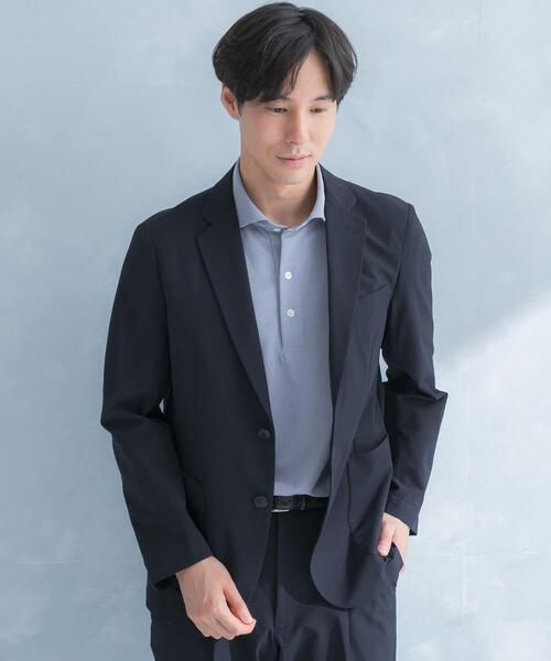 URBAN RESEARCH DOORS（アーバンリサーチドアーズ）の「LIFE STYLE TAILOR　シアサッカーストレッチジャケット（その他アウター・メンズ・ネイビー/グレー/ベージュ・X-LARGE/LARGE/SMALL/MEDIUM）」の8枚目の写真