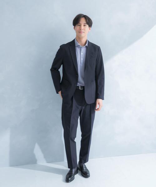 URBAN RESEARCH DOORS（アーバンリサーチドアーズ）の「LIFE STYLE TAILOR　シアサッカーストレッチジャケット（その他アウター・メンズ・ネイビー/グレー/ベージュ・X-LARGE/LARGE/SMALL/MEDIUM）」の12枚目の写真