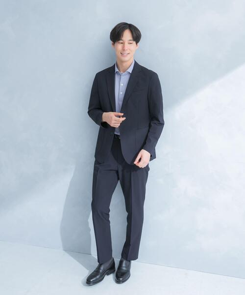 URBAN RESEARCH DOORS（アーバンリサーチドアーズ）の「LIFE STYLE TAILOR　シアサッカーストレッチジャケット（その他アウター・メンズ・ネイビー/グレー/ベージュ・X-LARGE/LARGE/SMALL/MEDIUM）」の13枚目の写真