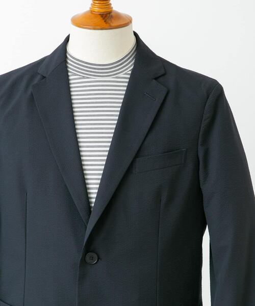 URBAN RESEARCH DOORS（アーバンリサーチドアーズ）の「LIFE STYLE TAILOR　シアサッカーストレッチジャケット（その他アウター・メンズ・ネイビー/グレー/ベージュ・X-LARGE/LARGE/SMALL/MEDIUM）」の19枚目の写真