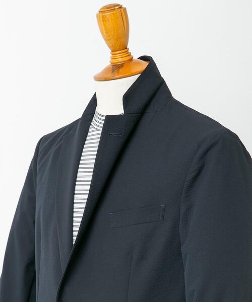 URBAN RESEARCH DOORS（アーバンリサーチドアーズ）の「LIFE STYLE TAILOR　シアサッカーストレッチジャケット（その他アウター・メンズ・ネイビー/グレー/ベージュ・X-LARGE/LARGE/SMALL/MEDIUM）」の20枚目の写真