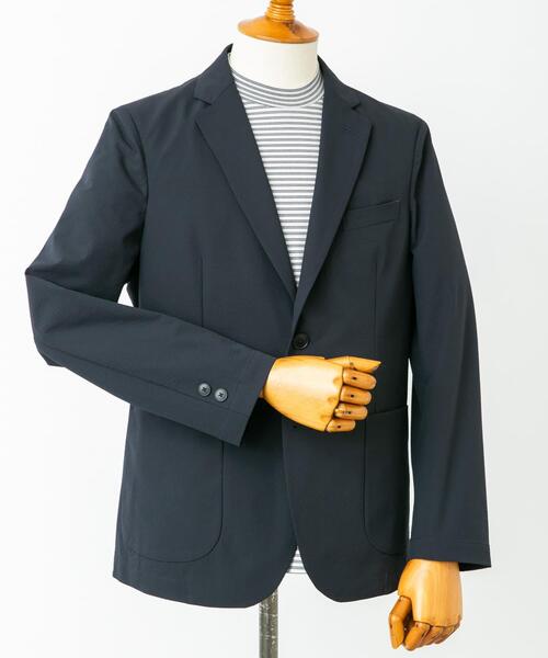 URBAN RESEARCH DOORS（アーバンリサーチドアーズ）の「LIFE STYLE TAILOR　シアサッカーストレッチジャケット（その他アウター・メンズ・ネイビー/グレー/ベージュ・X-LARGE/LARGE/SMALL/MEDIUM）」の21枚目の写真