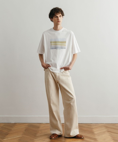 LURAKU（ルラク）の「【LURAKU】HE Photo Print Tee 2 / フォトプリントTシャツ2（Tシャツ/カットソー・メンズ・ホワイト系その他/オフホワイト・L/M）」の9枚目の写真