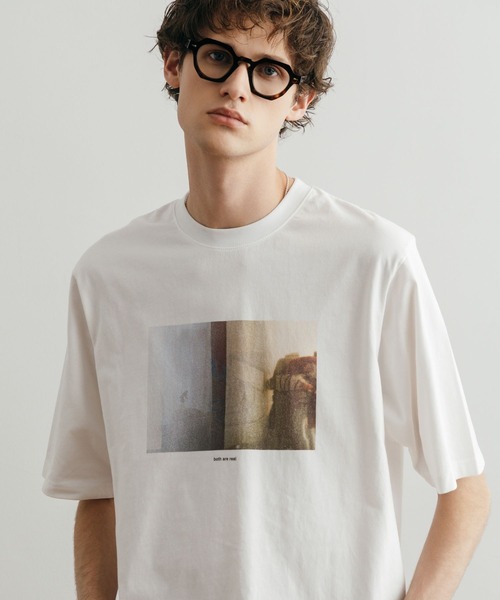 LURAKU（ルラク）の「【LURAKU】HE Photo Print Tee 2 / フォトプリントTシャツ2（Tシャツ/カットソー・メンズ・ホワイト系その他/オフホワイト・L/M）」の22枚目の写真