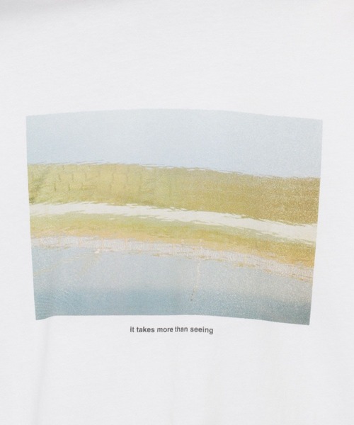 LURAKU（ルラク）の「【LURAKU】HE Photo Print Tee 2 / フォトプリントTシャツ2（Tシャツ/カットソー・メンズ・ホワイト系その他/オフホワイト・L/M）」の10枚目の写真