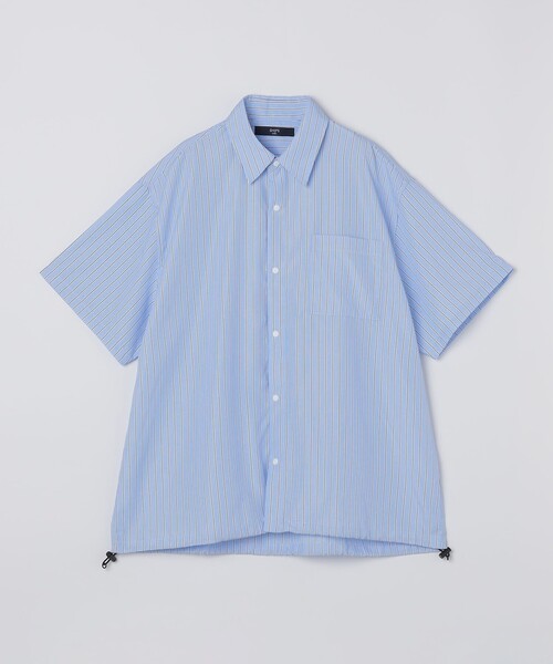 SHIPS Colors(シップス カラーズ)の「【WEB限定】SHIPS Colors:ストライプ ボックス シャツ◇(シャツ/ブラウス・メンズ・ネイビー/イエロー/ブルー・MEDIUM/X-LARGE/LARGE)」の5枚目の写真