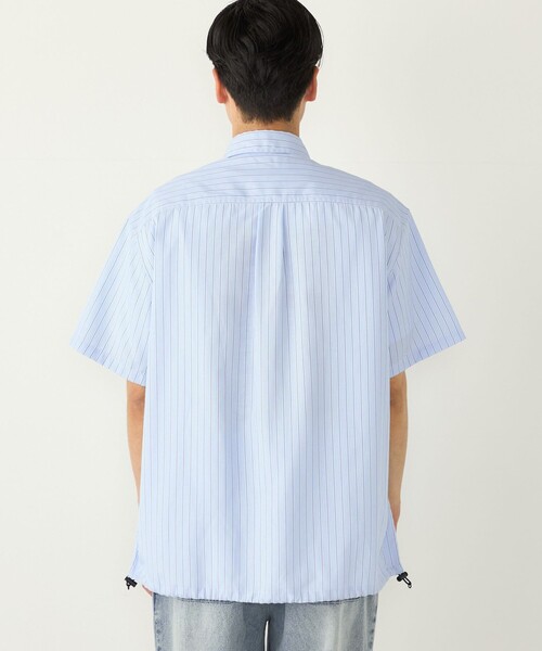 SHIPS Colors(シップス カラーズ)の「【WEB限定】SHIPS Colors:ストライプ ボックス シャツ◇(シャツ/ブラウス・メンズ・ネイビー/イエロー/ブルー・MEDIUM/X-LARGE/LARGE)」の17枚目の写真