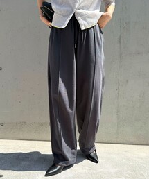 fredy emue | 接触冷感カーブスウェットパンツ(その他パンツ)